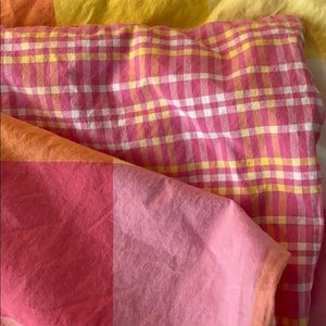 Pottery Barn Kids twin duvet cover. Reversible